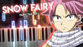 Snow fairy - Fairy Tail OP 1 | FUNKIST (piano)