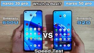 realme narzo 30 pro 5G vs realme narzo 50 pro 5G Speed Test & Comparison | Unbelievable Test 