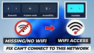 [2025] WiFi Icon Not Showing Up? The Fastest Way to Restore Missing WiFi Option in Windows 11/10