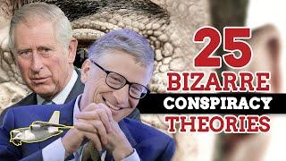 25 BIZARRE CONSPIRACY THEORIES You've Never Heard Of