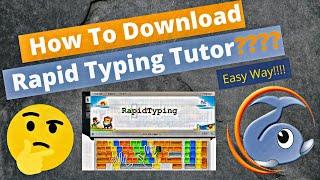 How to Download Rapid Typing Tutor | Krishna Bohare