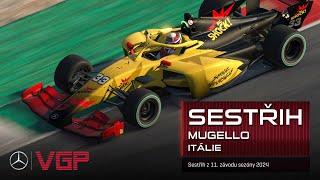 Mercedes-Benz Virtual GP 2024 - Sestřih 11. závodu - Mugello