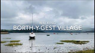 Exploring Borth-y-Gest Village: Pillbox, Beach & St Cyngar's Church, Porthmadog, Wales, UK (Sep'23)