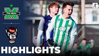 Marshall vs NC State | NCAA College Cup Soccer Championship | Highlights - November 30, 2024