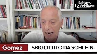 Gomez: "Renzi può portare il 2% al campo largo? No, fa perdere voti. Sono sbigottito da Schlein"