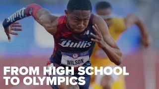 One-on-one interview with 16-year-old Olympian Quincy Wilson