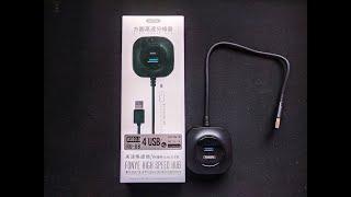 Unboxing and Testing Remax RU-U8 USB3.0 Hub (Fonye)