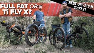 BEST OFF-ROADING TRIKE? Ti FLY X VS. ICE Full Fat - 2020 Trike Comparison - Utah Trikes Review