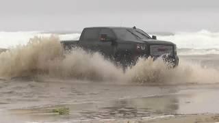 RAW VIDEO: Trucks play by Arroyo Grande Creek at Oceano Dunes