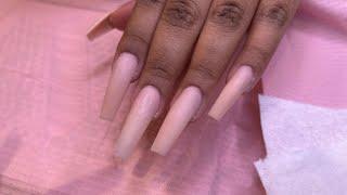 Acrylic nails fill | Acrylic nails for beginners | nail tutorial l Natali Carmona