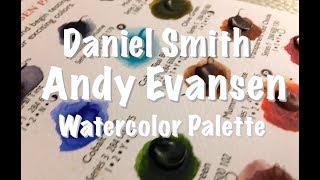 Daniel Smith - Andy Evansen Watercolor Palette