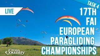 17th FAI European Paragliding Championships: Task 4 Live Stream