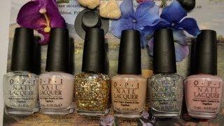 OPI - 2013 Soft shades- Oz The Great and powerful - Live swatches