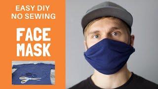How to Make Face Mask at Home, Easy, No Sewing, Easy DIY Mask Making from Shirt Cloth