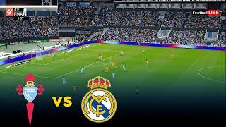 Celta de Vigo vs Real Madrid | La Liga 2024/25 | Full Match All Goals | Realistic PES Gameplay