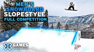 Men’s Snowboard Slopestyle: FULL COMPETITION | X Games Aspen 2025