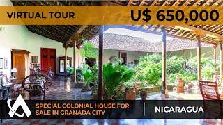 UNIQUE Special Colonial Home for Sale in Granada, Nicaragua @ USD $650,000