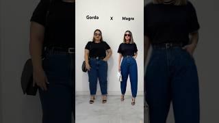 Look plus size calça jeans, jeans plus size, moda plus size #modaplussize #plussize