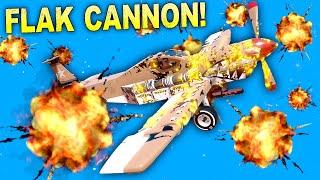 I Built a Giant Flak Cannon to Rule the Skies!