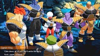 Dragon Ball FighterZ - All Ginyu Force Members & Nappa Argue Who Beats Vegeta