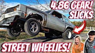 Altered Wheelbase Fairmont Takes Flight In The Driveway!