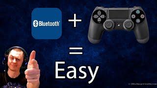 Dualshock 4 , как подключить по Bluetooth. Дешево и сердито!