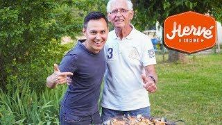 Fête des pères : Recette Paella Hervé Cuisine + PAPA + Drone !