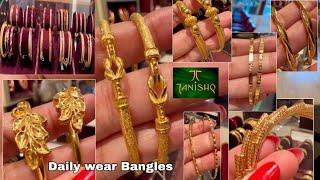 Tanishq 22k Latest Daily wear Bangles/Pair Bangles Starting @14gram /Gold /Yelahanka Bangalore/Deeya