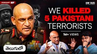 5 BULLETS NA BODY LO Ft. Lt. Gen. A Arun on Indian Army | Raw Talks Telugu Podcast Ep - 87