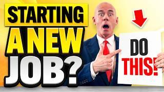 10 TIPS FOR STARTING A NEW JOB! (WHAT TO DO ON THE FIRST DAY AT WORK!) FIRST WEEK AT WORK TIPS!