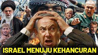 Kiamat Bagi Israel.! Tel Aviv & Rumah PM Israel Hancur dari Serangan Rudal Hisbullah Iran