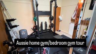 Australian compact home gym/bedroom gym tour | Home Gym Australia