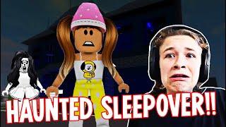 CRAZY SLEEPOVER!! (BIG MISTAKE) **BROOKHAVEN ROLEPLAY** | JKREW GAMING