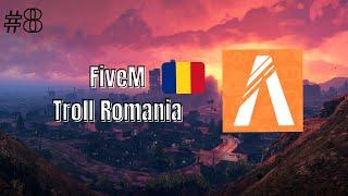 #8  FiVEM ROMANIA TROLL /w MarioSMT "Kronos Romania no roleplay" ^mergem cu tank-ul^