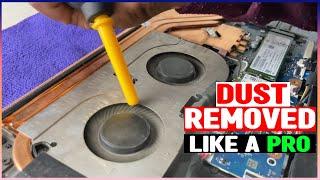 How to remove all dust from the laptop? Laptop Cleaning Guide 