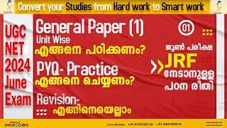 General Paper Unit Wise Study Strategies | UGC-NET 2024 June Exam | JRF