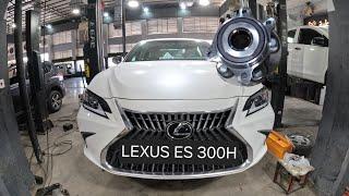 استبدال بولبرن العجلة الأمامية .... لكزس lexus es 300h