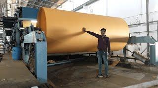 Giant Craft Paper Manufacturing Factory - Inside Latin Paper Industry