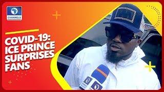 Ice Prince Surprises Fans With Relief Materials Amid COVID-19 Lockdown