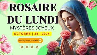 ROSAIRE DE GUÉRISON : MYSTÈRES JOYEUX, ROSAIRE DU LUNDI28 OCTOBRE 2024PRIÈRE POUR RENOUVEAU