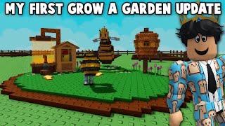 my FIRST UPDATE IN GROW A GARDEN... BIZZY BEES