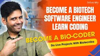 Become a Biotech Software Engineer | Learn Coding | Work On Real Time Projects #coding #biotech