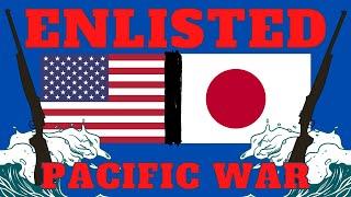 ENLISTED Gameplay - Pacific War Campaign |No HUD|