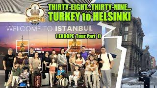 THIRTY-EIGHT...THIRTY-NINE... TURKEY to HELSINKI | Europe Tour Part 1 | Joel Cruz Official