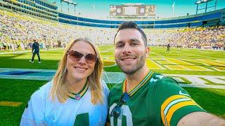 Once In A Lifetime Experience At Lambeau Field! Crazy NFL Game Day Access: Packers vs. Vikings