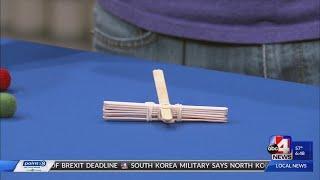 Making A Stem Catapult At The County Library