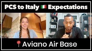 PCS to Italy: American  Expectations from a Military Spouse at Aviano Air Base  FULL Interview