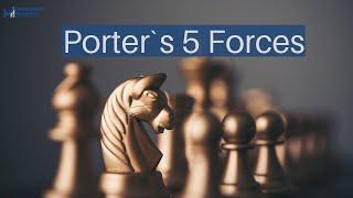 Porter`s 5 Forces - anhand von aktuellen Beispiel einfach und praktisch Erklärt