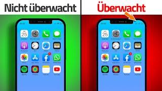 Wird mein iPhone ÜBERWACHT? (Hinweise & was du dagegen tust)