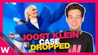 Joost Klein: No charges for disqualified Eurovision singer (REACTION)